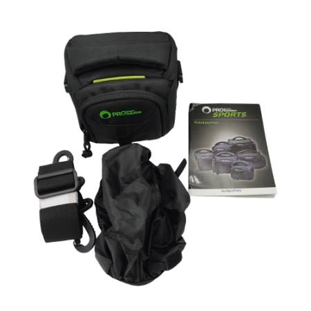 ProSolution SPORTS Fototasche S - mała torba fotograficzna z paskiem - zawartość zestawu
